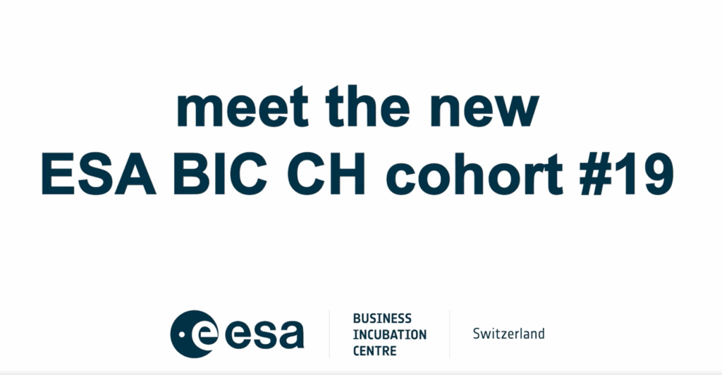 ESA BIC Switzerland cohort 19