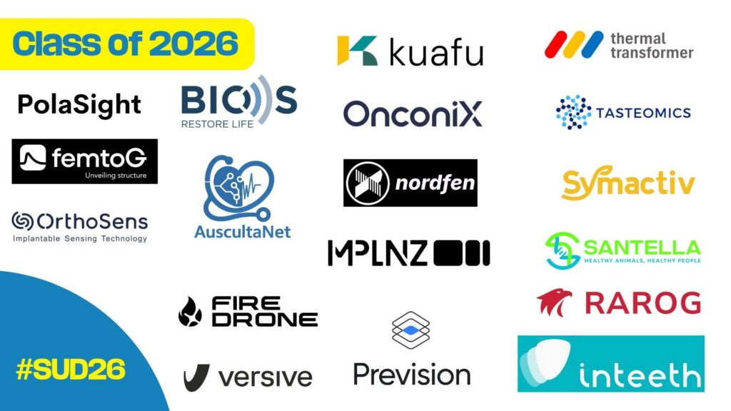 Newcomers pitching at the Swiss Startup Days 2026